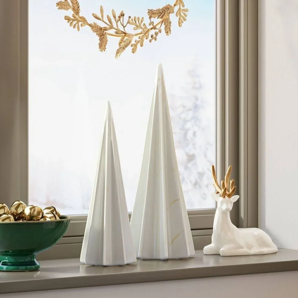 Large‎ Faceted Ceramic Tree Marble - Threshold, Target